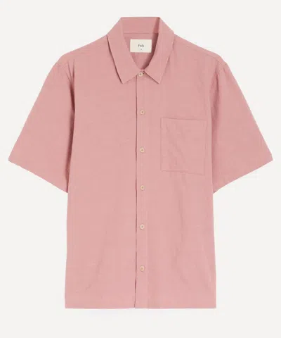 Folk Mens Gabe Short-sleeve Shirt In Multi