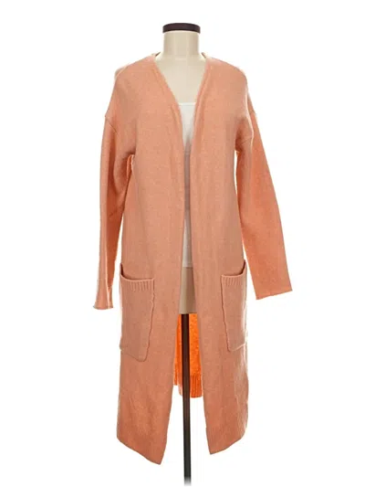 Pre-owned Forever 21 Cardigan Sweater In Orange