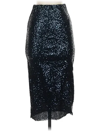 Pre-owned Forever 21 Contemporary Formal Skirt In Blue
