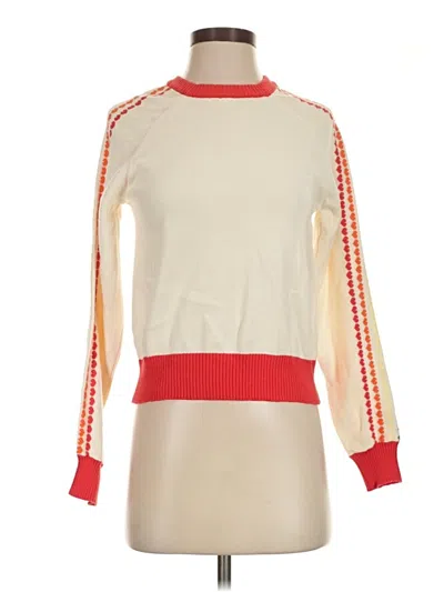 Pre-owned Forever 21 Pullover Sweater In Ivory