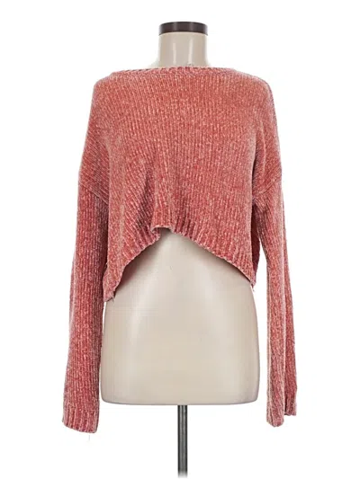 Pre-owned Forever 21 Pullover Sweater In Pink