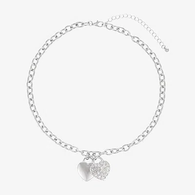 Forever 21 Womens Pendant Necklace Set In Silver