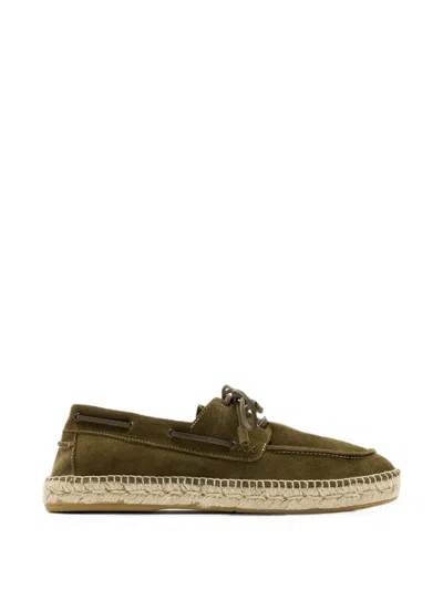 Forsa Lace-up Suede Espadrilles In Multi