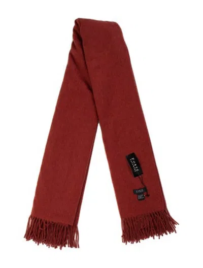 Pre-owned Forte Cashmere Cashmere Scarf In Red