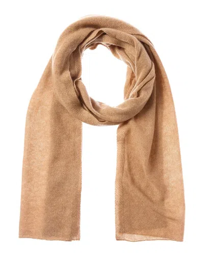 Forte Cashmere Oversized Cashmere Scarf In Beige