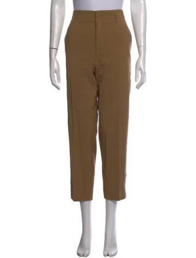 Pre-owned Forte Forte Straight Leg Pants In Brown
