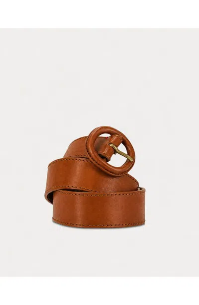 Fortela Calf Leather Belt In Brown