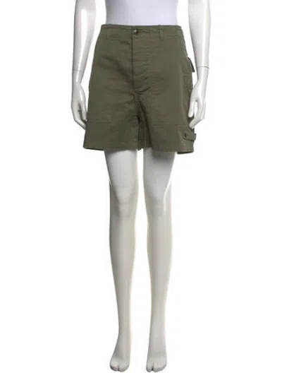 Pre-owned Fortela Mini Shorts In Green