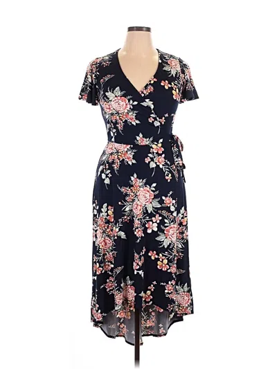 Pre-owned Fortune + Ivy Casual Dress In Blue