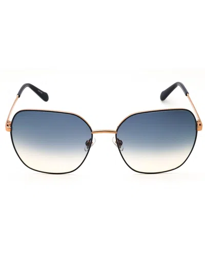 Fossil Fos 3174/g/s Sunglasses In Blue/blue Sh Pink