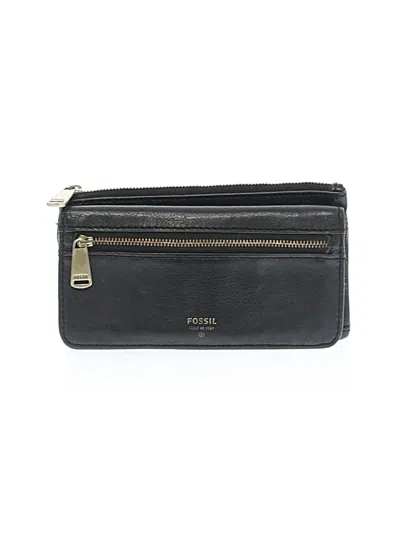 Pre-owned Fossil Wallet In Black