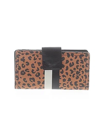 Pre-owned Fossil Wallet In Brown
