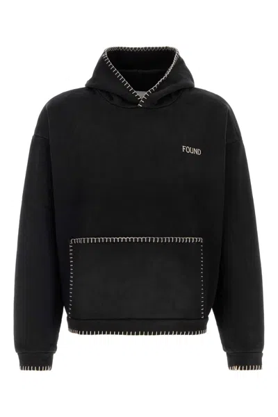 Found Oversize Cotton Sweatshirt In Black