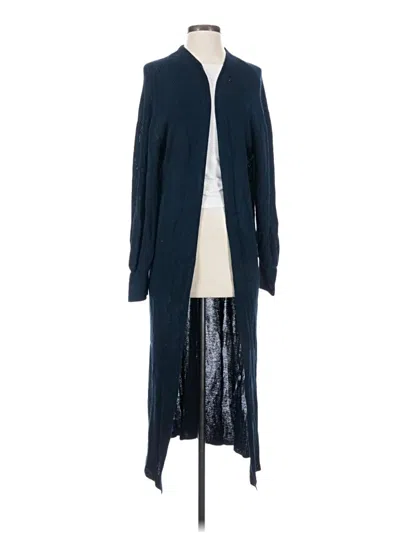 Pre-owned Fp Beach Cardigan Sweater In Blue