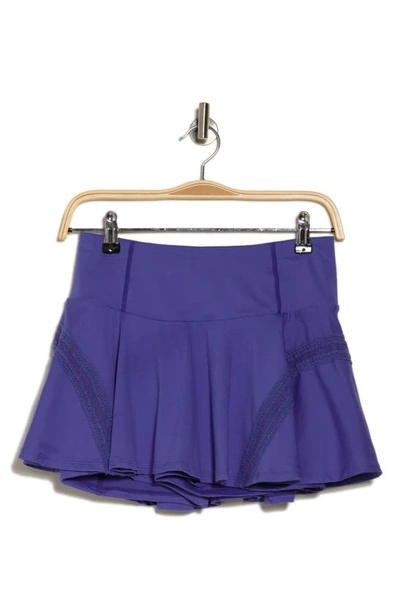 Fp Movement Pleats & Thank You Skort In Ocean Blue