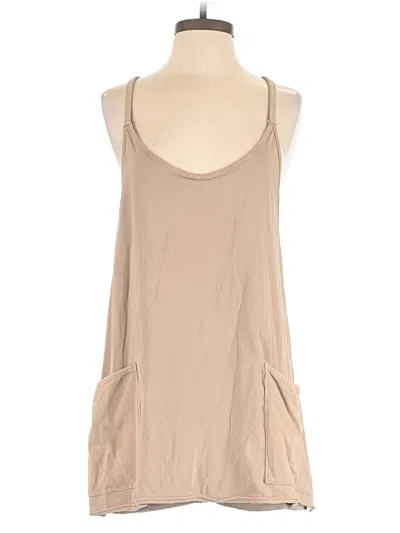 Pre-owned Fp Movement Romper In Tan