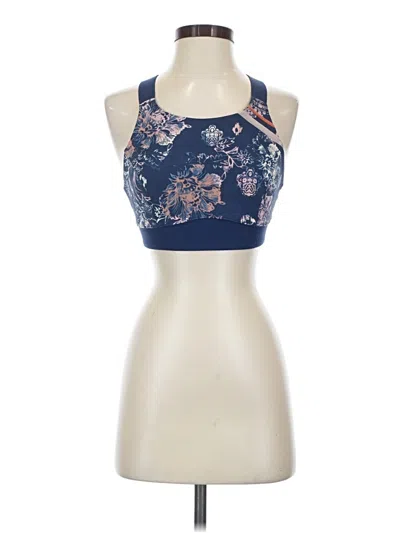 Pre-owned Fp Movement Sports Bra In Blue