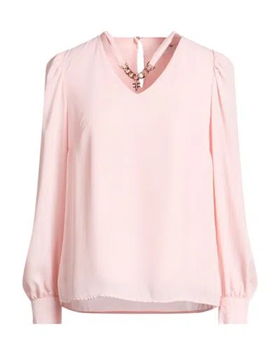 Fracomina Woman Top Pink Size Xs Polyester