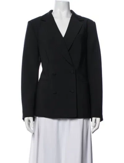 Pre-owned Frame Blazer In Black