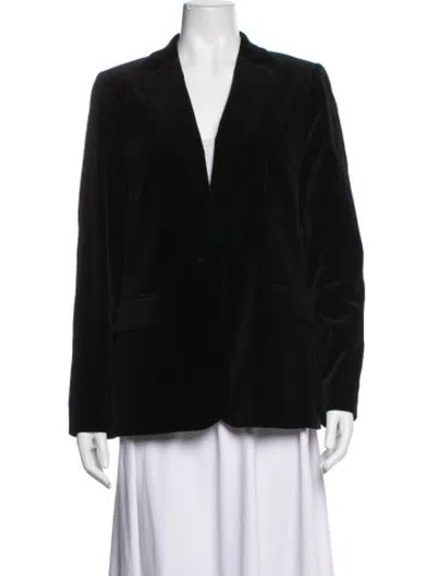 Pre-owned Frame Blazer In Black