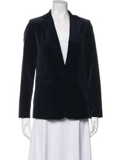 Pre-owned Frame Blazer In Blue