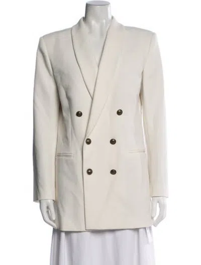 Pre-owned Frame Blazer In Neutrals
