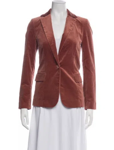 Pre-owned Frame Blazer In Orange