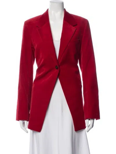 Pre-owned Frame Blazer In Red