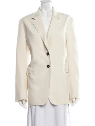 Pre-owned Frame Blazer In Yellow