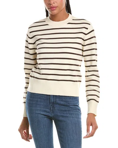 Frame Denim The Perfect Crewneck Sweater In Neutral