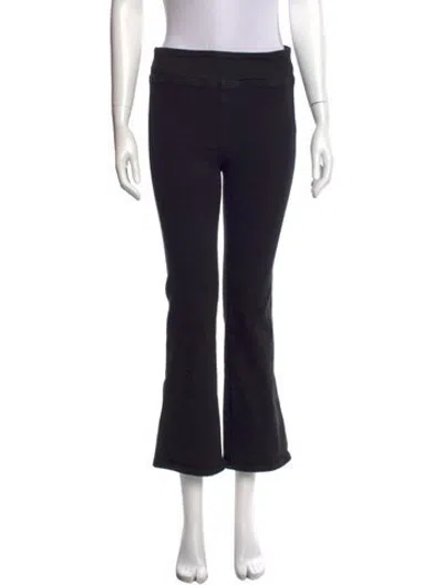 Pre-owned Frame Flared Pants In Black