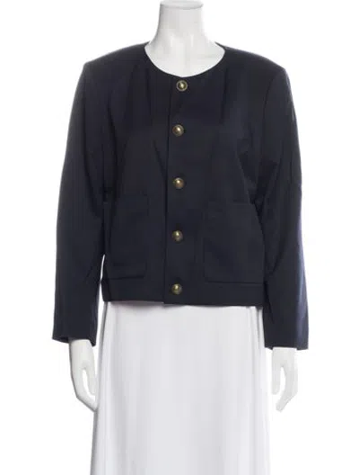Pre-owned Frame Jacket In Blue