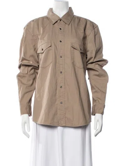 Pre-owned Frame Jacket W/ Tags In Neutrals