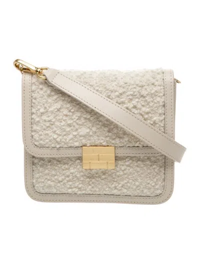 Pre-owned Frame Shearling Crossbody Bag In Neutrals