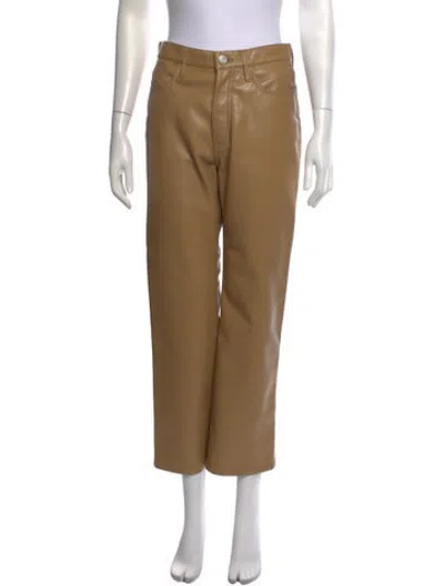 Pre-owned Frame Straight Leg Pants W/ Tags In Neutrals