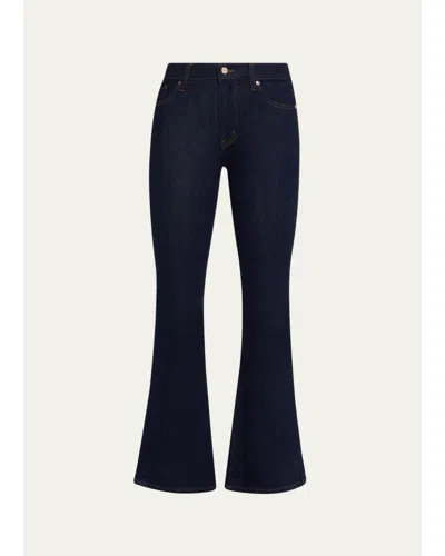Frame The Icon Flare Jeans In Blue