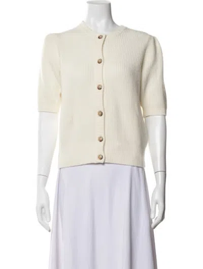 Pre-owned Frame Wool Crew Neck Sweater In Neutrals