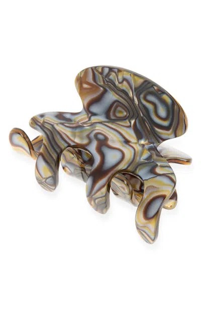 France Luxe Form Small Claw Hair Clip In Multi