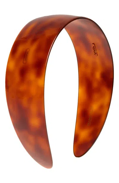 France Luxe Ultracomfort Headband In Brown