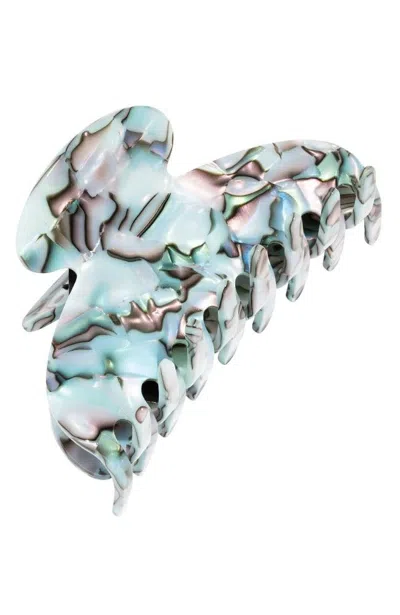 France Luxe Women's Blue Large Couture Claw Clip - South Sea