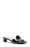 Frances Valentine Sandy Slide Sandal In Black