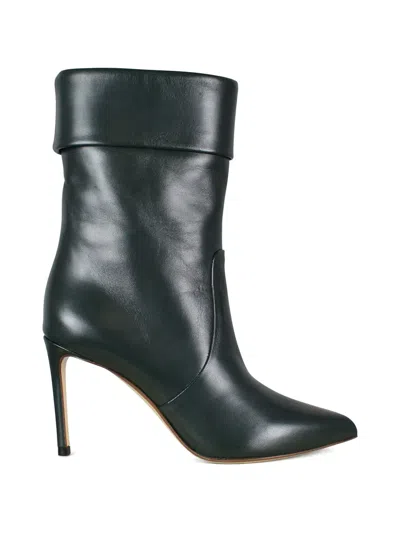 Francesco Russo Pointed-toe Leather Boots In Multi