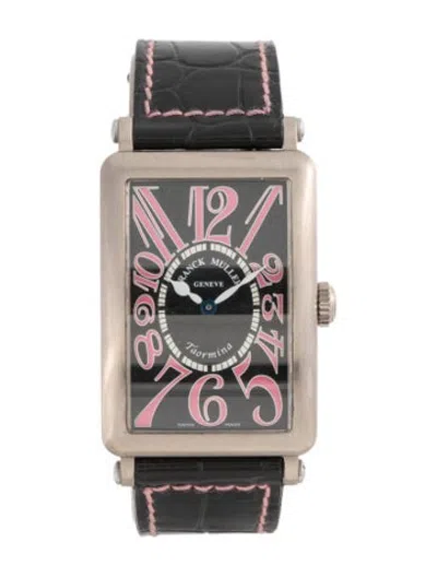 Pre-owned Franck Muller Long Island Taormina Watch, 26mm In Multicolor
