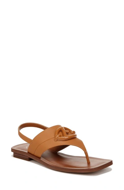 Franco Sarto Emmie Slingback Sandal In Tan Faux Leather