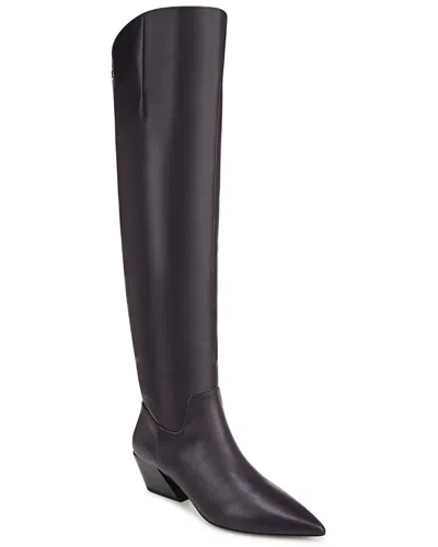Franco Sarto Gwyn Leather Boot In Purple