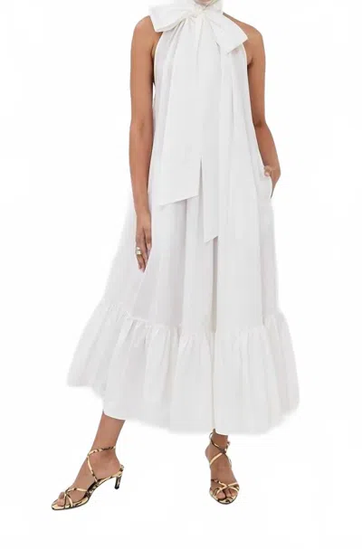 Francoise Naomi Dress In White