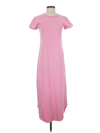 Pre-owned Frank & Eileen Casual Dress In Pink
