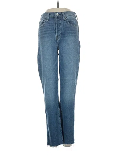 Pre-owned Frank & Eileen Jeans In Blue