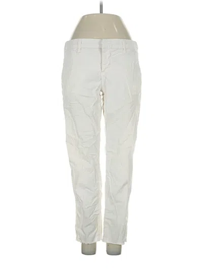 Pre-owned Frank & Eileen Jeggings In Ivory