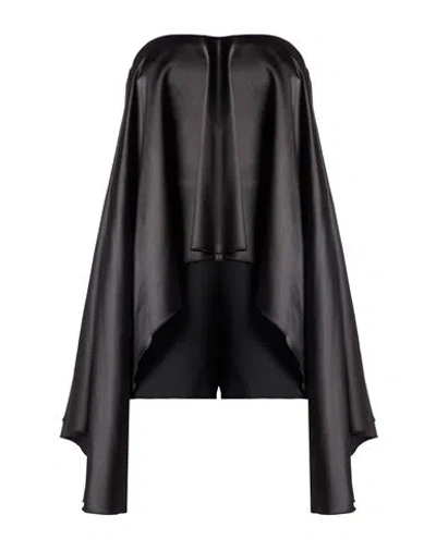 Frankie Morello Woman Jumpsuit Black Size 8 Polyester